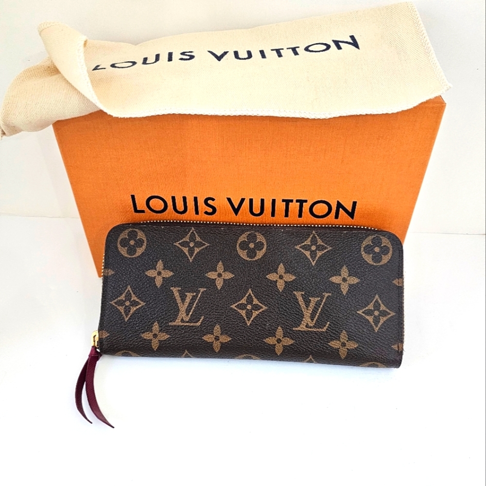 Louis Vuitton Clemence Wallet EUC